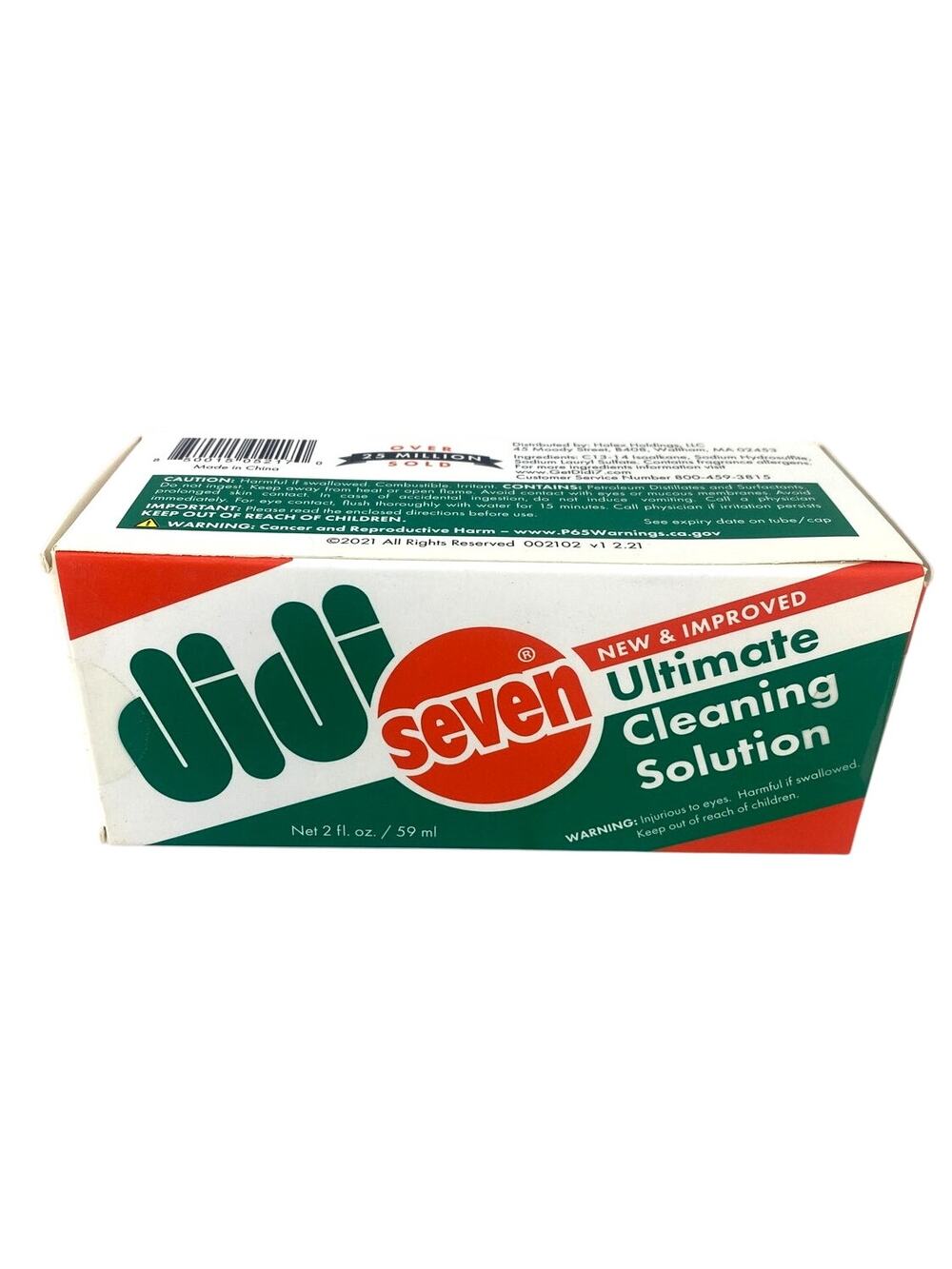 Didi Seven New and Improved Ultimate Cleaning Solution Stain Remover 2 fl Oz
